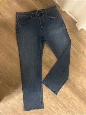 Men's Dark Blue Denim Jeans